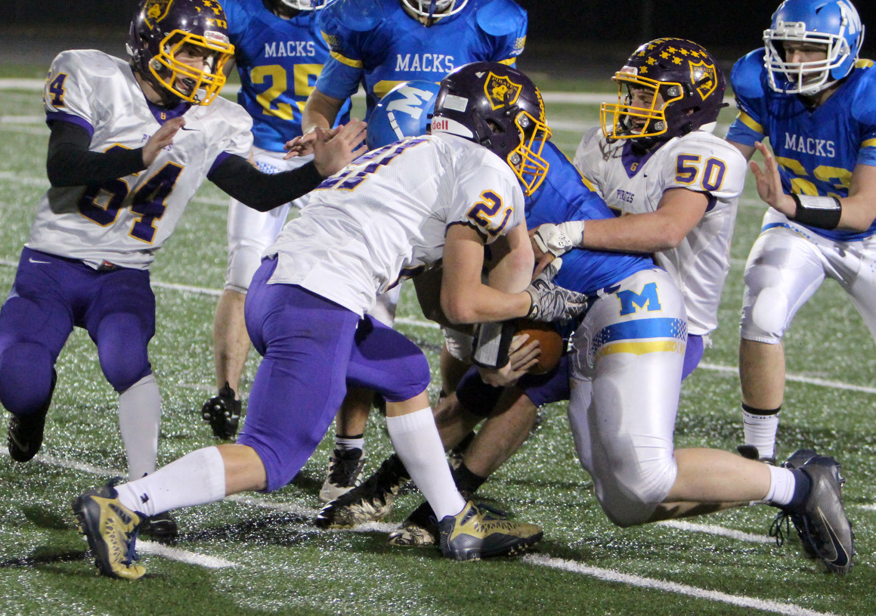 Gilman at McDonell football 11-5-20